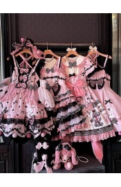Mademoiselle Pearl Poodle Blouses Cutsew JSKs One Piece and SP(Reservation/2 Colours/Full Payment Without Shipping)